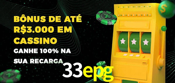 33epg melhor bônus de depósito