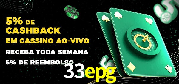 Promoções do cassino ao Vivo 33epg